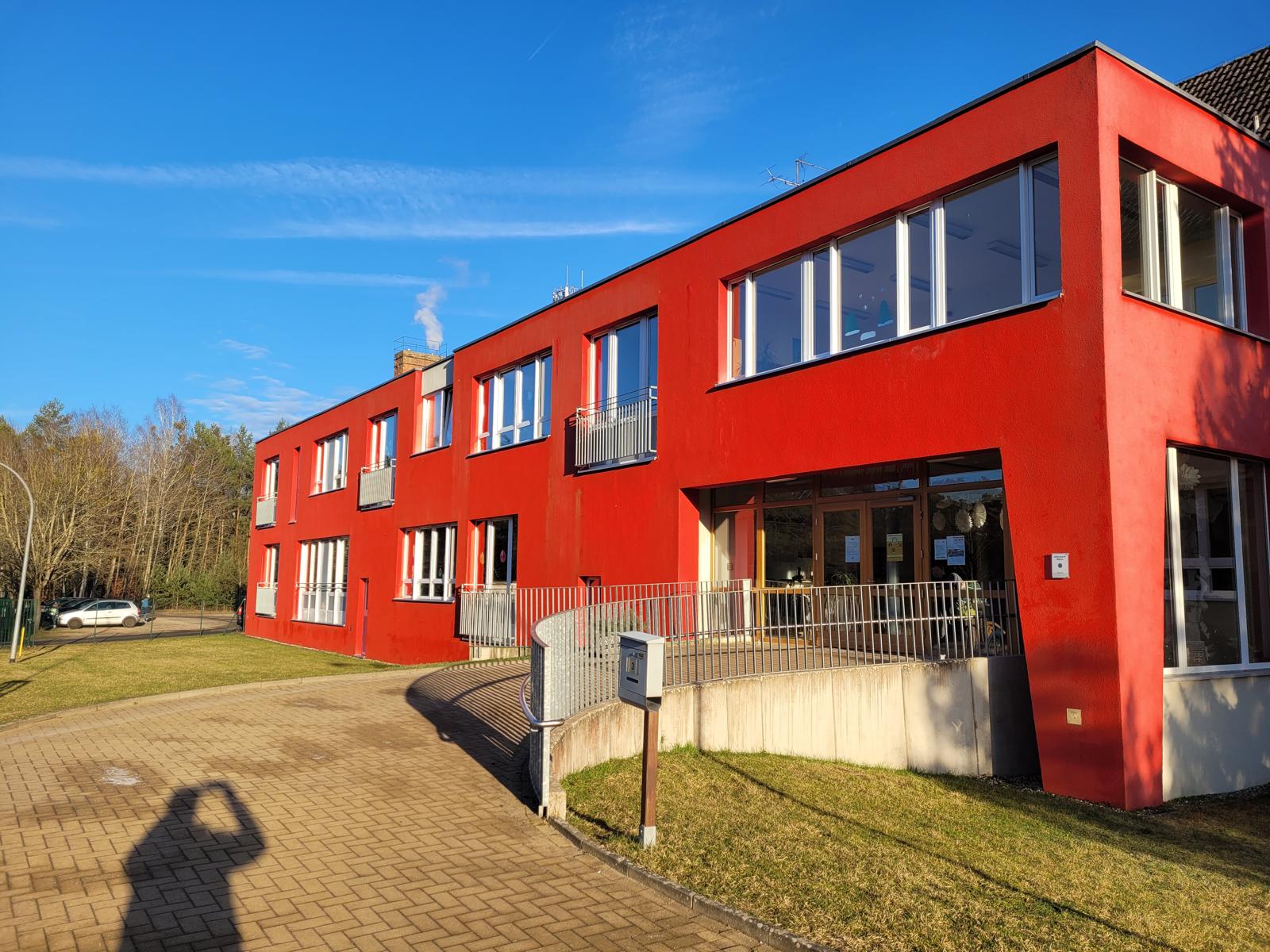 Schulgebäude der Theodor-Fontane-Schule Menz